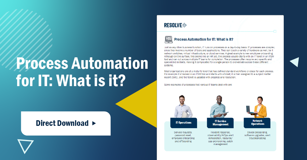 Solution Brief: IT Process Automation
