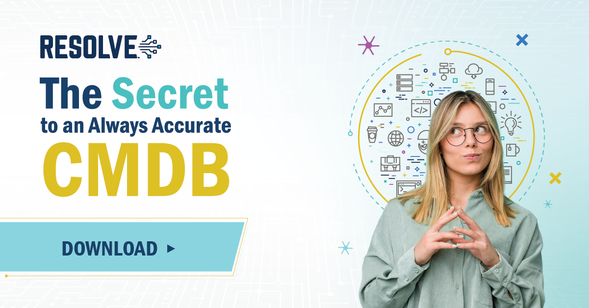ebook: The Secret to an Always Accurate CMDB