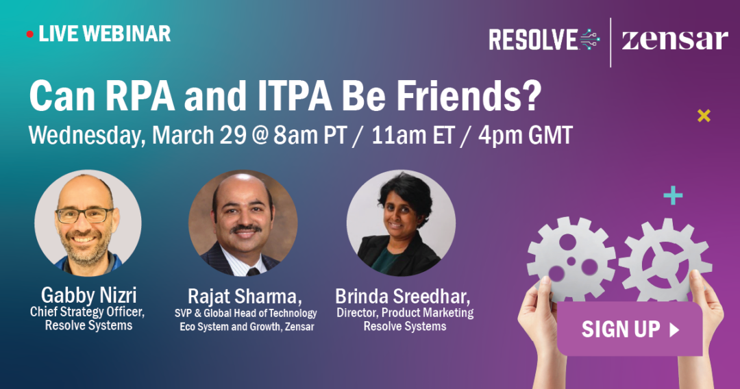 Can RPA and ITPA Be Friends?