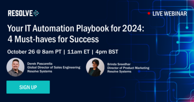 Your IT Automation Playbook for 2024: 4 Must-haves for Success